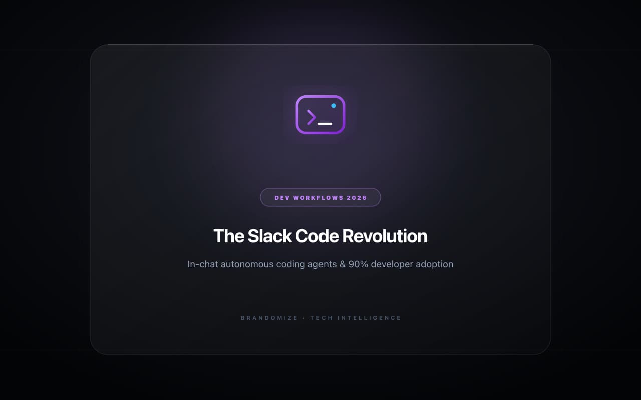 From Autocomplete to Autonomy: How 'Slack Code' and In-Chat AI Agents are Rewriting Web Development