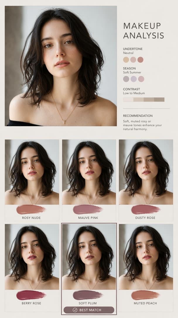 Lip Color Comparison