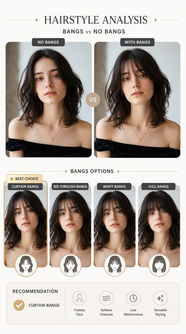 Bangs vs No Bangs