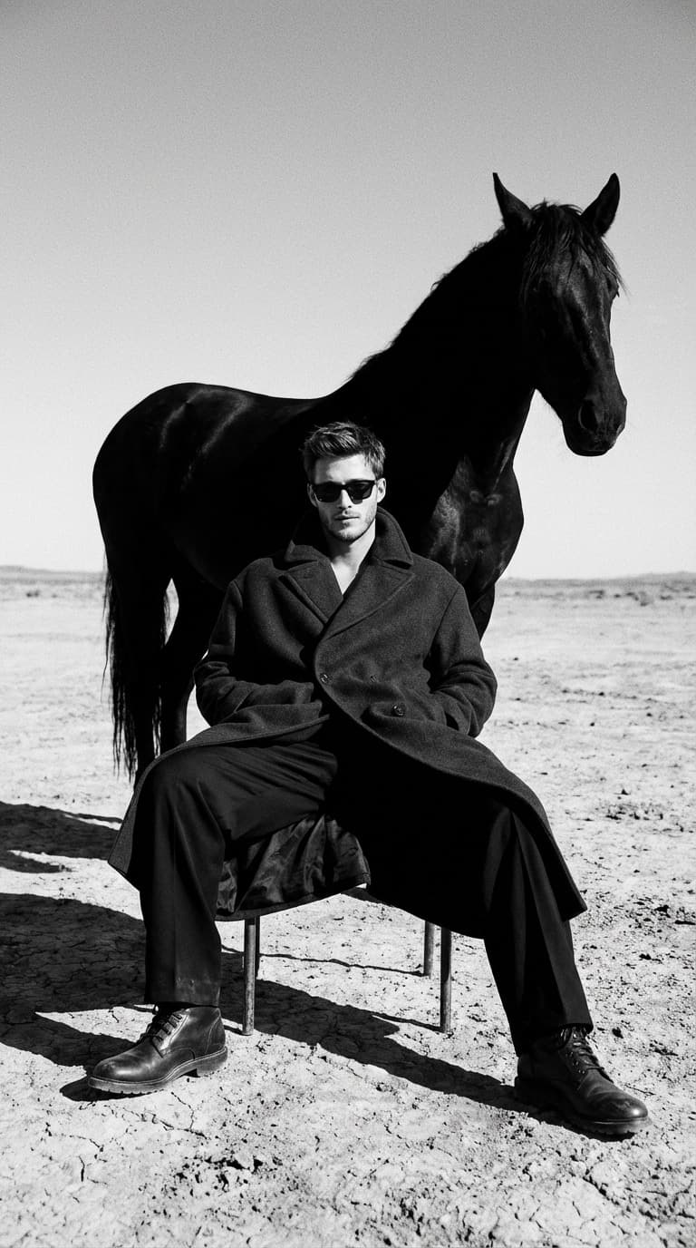 Cinematic Wasteland Minimalism