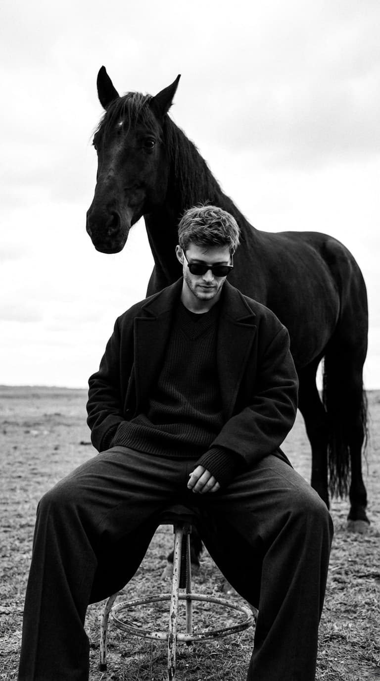 Timeless High-End Editorial Still