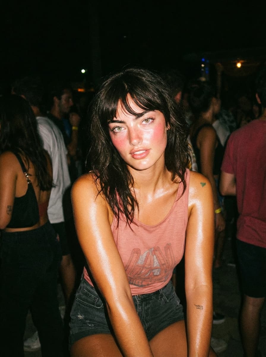 Retro Party Flash Glow