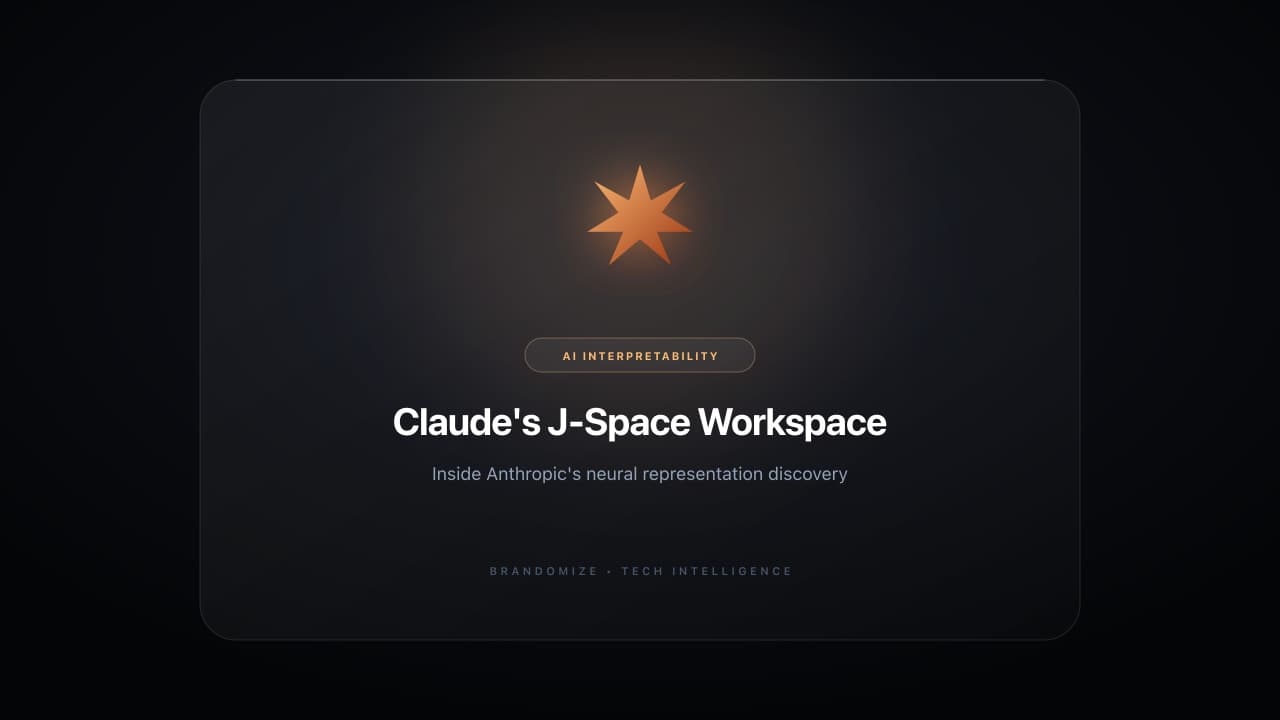 Inside Claude’s Secret Workspace: What Anthropic’s Discovery of “J-Space” Means for AI