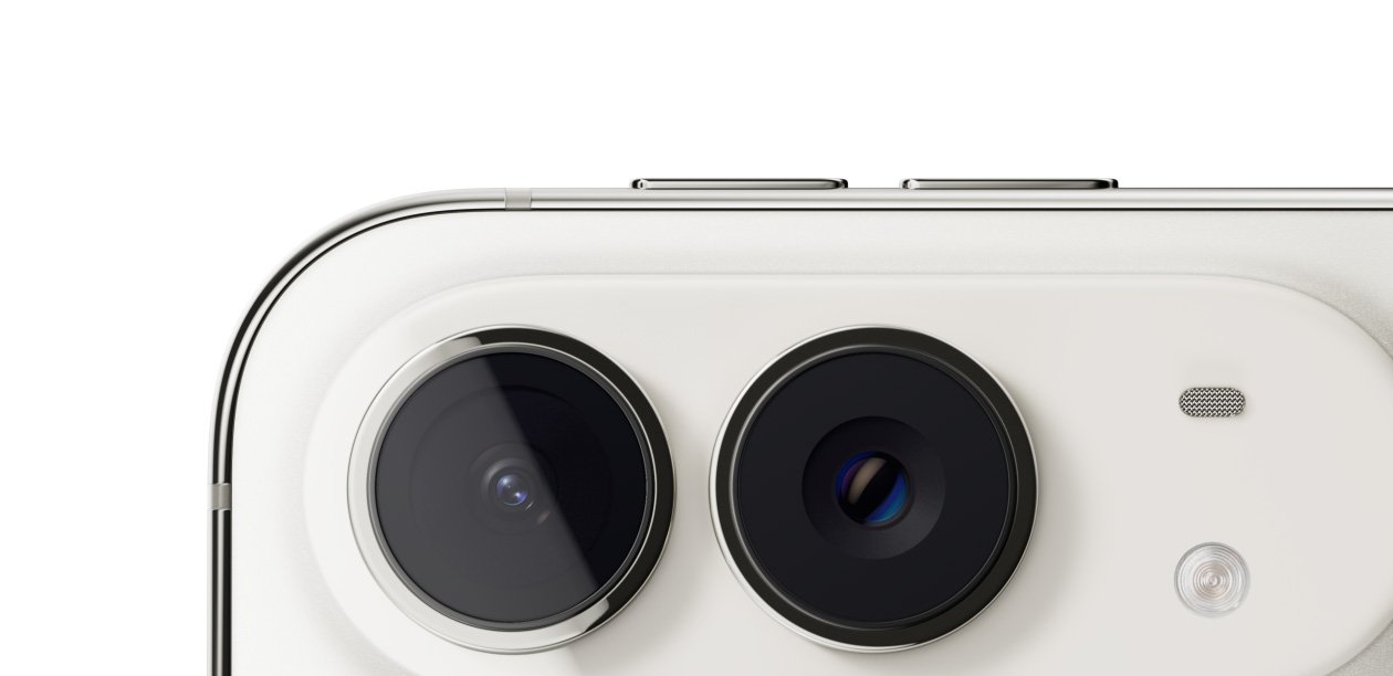 iPhone Duo 48MP Dual Fusion camera system with sensor-shift OIS