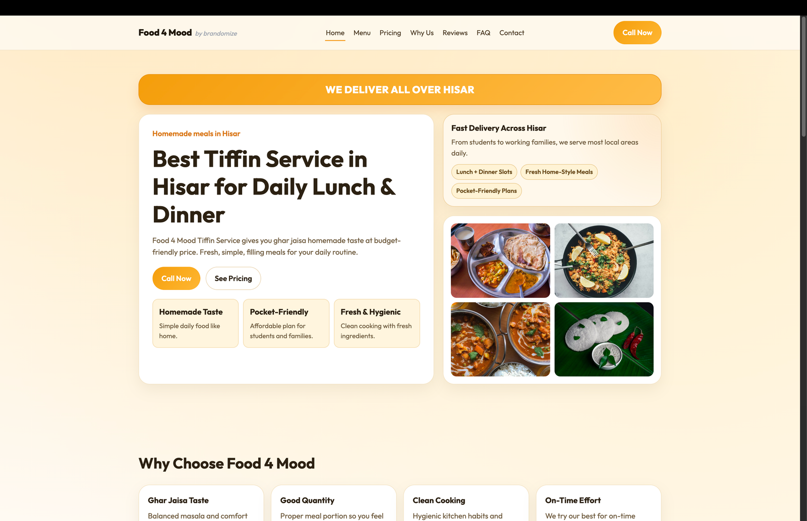 Tiffin Service Hisar